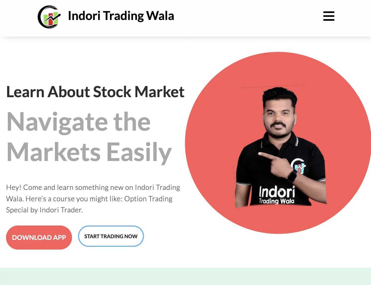 Indori Trading Wala - Stock Market Learning Platform by Vishal Nagar