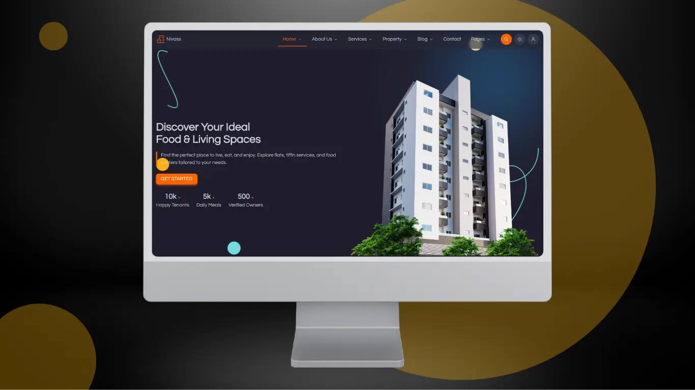 Nivass Property Listing Website - Full Stack Project by Vishal Nagar